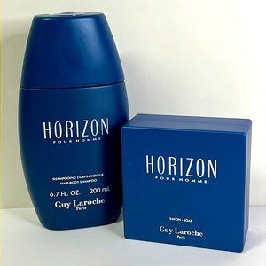 Horizon By Guy Laroche  Pour Homme Soap & Shampoo (2pc)